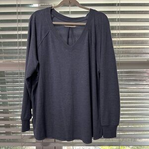 Lucky Brand Blue Knit Sweater